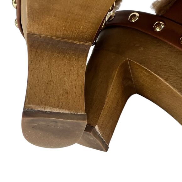 Ulla Johnson Vera Tassel Clogs in Brown - Picture 13 of 16